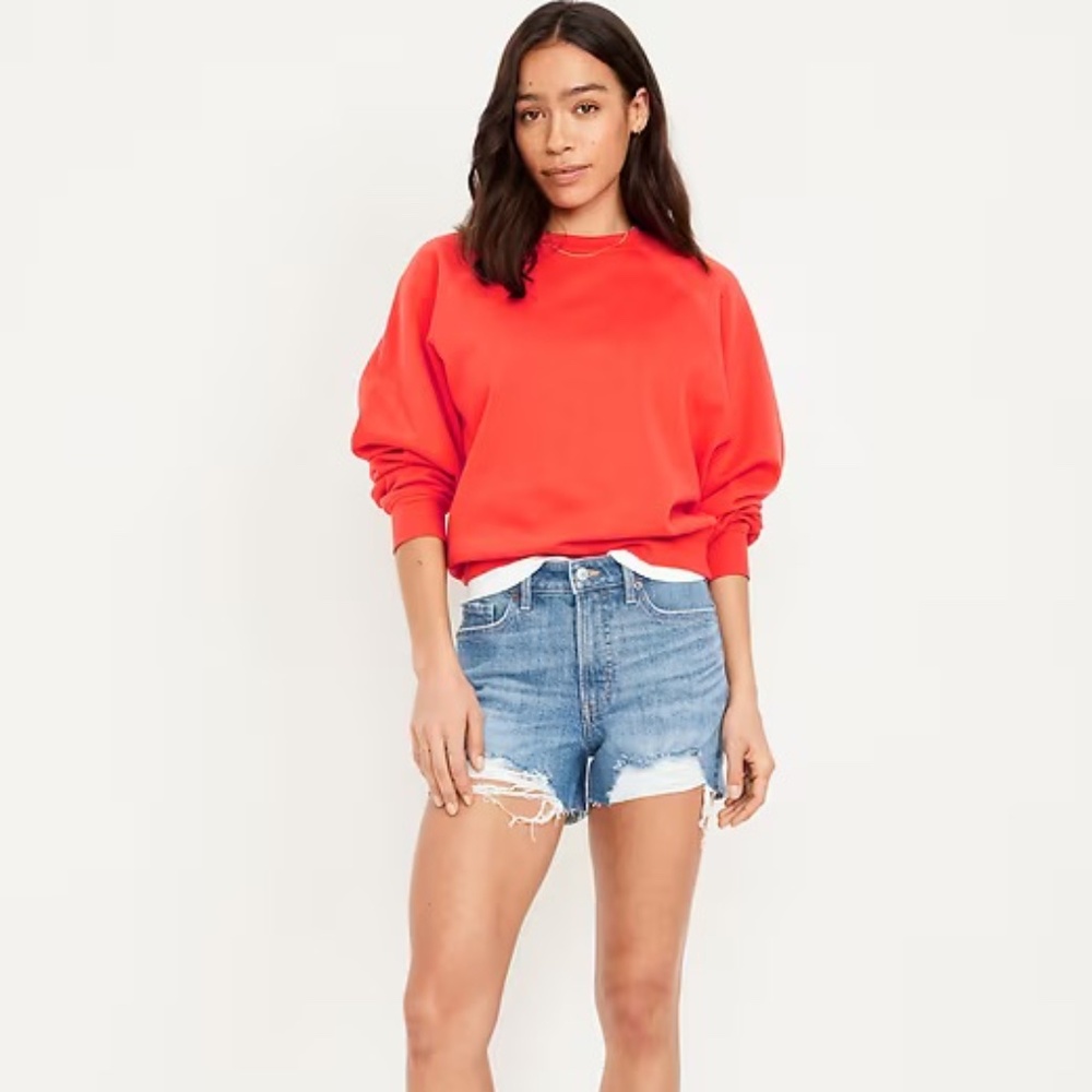 Old Navy High-Waisted OG Jean Cut-Off Shorts -- 3-inch inseam